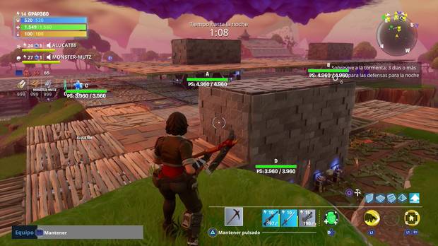 Fortnite - Aguantar días