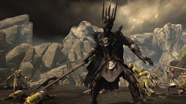 El mism�simo Sauron era uno de los atractivos jugables de este curioso videojuego de acci�n con componentes multiugador.
