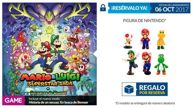 GAME detalla sus incentivos por reserva para Mario & Luigi: Superstar Saga Imagen 2