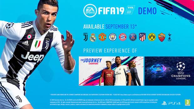 Ya disponible la demo de FIFA 19 en PC, Xbox One y PS4 Imagen 2