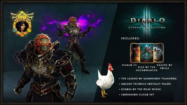 As es la portada de Diablo III: Eternal Collection en Switch Imagen 3