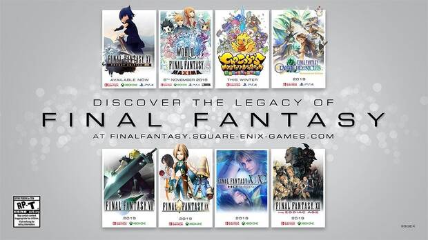 Final Fantasy VII, IX, X, X-2 y XII anunciados para Switch y Xbox One Imagen 2