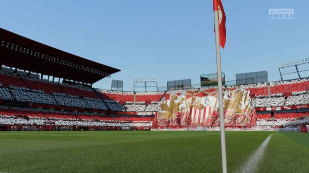 La mayor parte de los estadios de La Liga están perfectamente recreados.