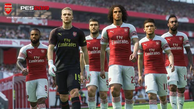 Konami renueva su patrocinio oficial con el Arsenal FC para PES 2019 Imagen 2