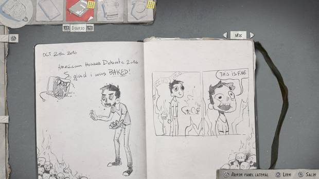 Hay multitud de extras y pequeños secretos por descubrir. Desde coleccionables que añadir a nuestra mochila a dibujos en nuestro diario.
