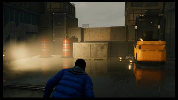 Marvel's Spider-Man - Abastecimiento: escapa subiendo por las cajas