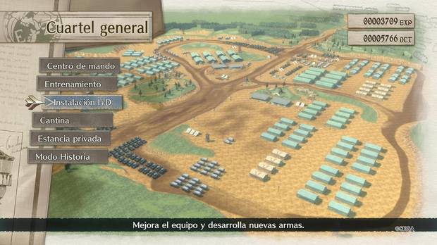 En tu cuartel general subirás el nivel de las clases, desarrollarás nuevo armamento, mejoras en el tanque y aprender nuevas órdenes.