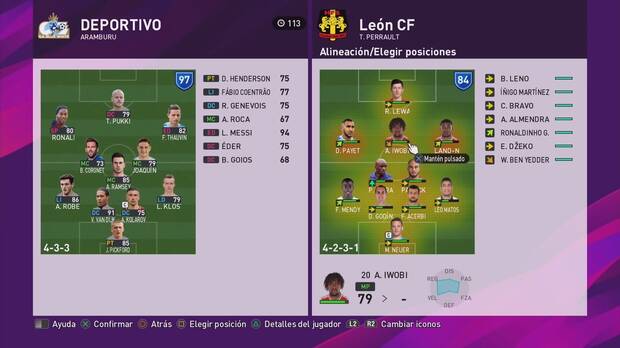 Los Mourinhos y Guardiolas de 'PES' volverán a comprobar que las formaciones y las tácticas cobran una importancia vital en el simulador de fútbol de Konami.