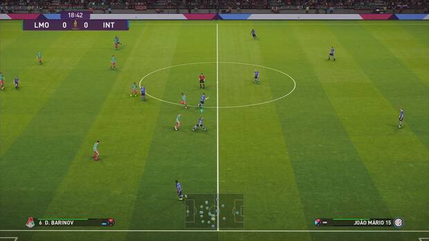 Tras acostumbrarnos a la nueva cámara de 'PES 2020' seremos capaces de desplegar nuestro mejor juego, viendo la posición de todos los jugadores e hilando jugadas como nunca.