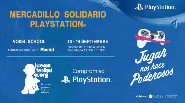 PlayStation celebra un mercadillo solidario en Madrid para la Fundacin Juegaterapia Imagen 2