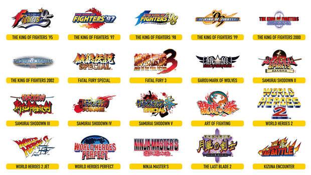 Anunciados los 20 juegos del Neo Geo Arcade Stick Pro Imagen 2