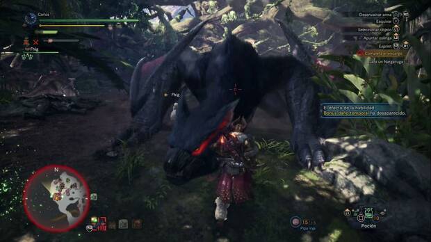 Nargacuga es un monstruo que nos curtió a muchos de nosotros como cazadores en Monster Hunter Freedom Unite.