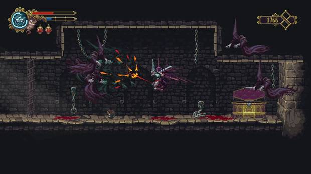 Aunque coge elementos ya conocidos de juegos muy populares, 'Blasphemous' los hace suyos y consigue crear algo con personalidad propia.