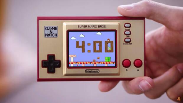 La Game & Watch de Super Mario Bros. se muestra en detalle en este vdeo Imagen 2