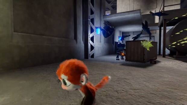 �No os recuerda un poco esta imagen a lo vivido en el cl�sico de Nintendo 64 'Jet Force Gemini'? Pues no os dej�is enga�ar por la nostalgia�