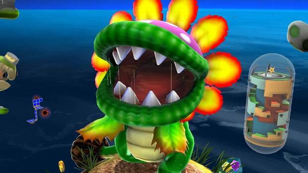 Super Mario Galaxy - Cómo vencer a la Planta Dinopiraña
