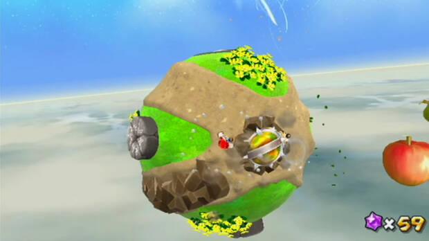 ¡Peligro! ¡El Jefe Topo está aquí! al 100% en Super Mario Galaxy 01