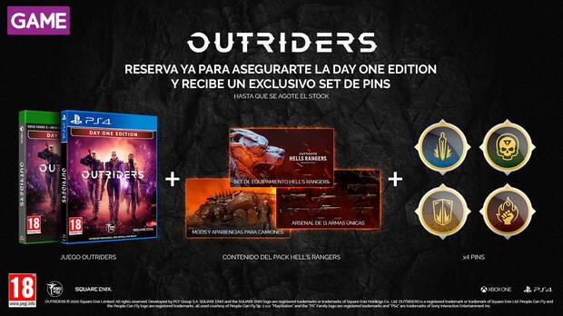 GAME detalla sus incentivos por la reserva de Outriders Imagen 3