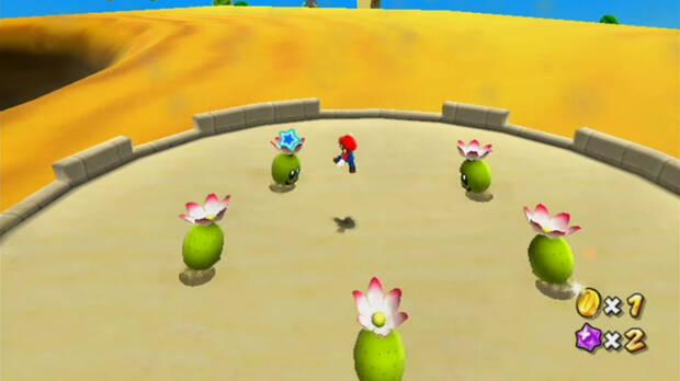Arenas movedizas interminables al 100% en Super Mario Galaxy 01