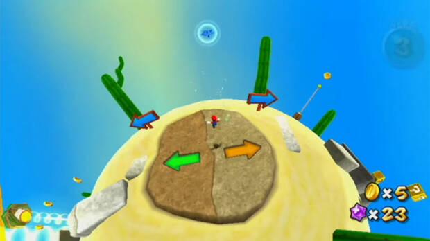 Arenas movedizas interminables al 100% en Super Mario Galaxy 02