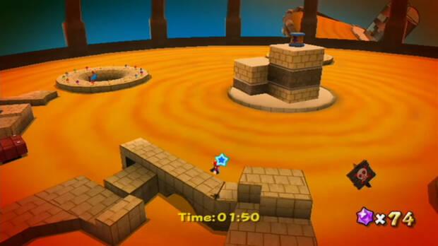 ¡Date prisa! Arenas movedizas al 100% en Super Mario Galaxy 01