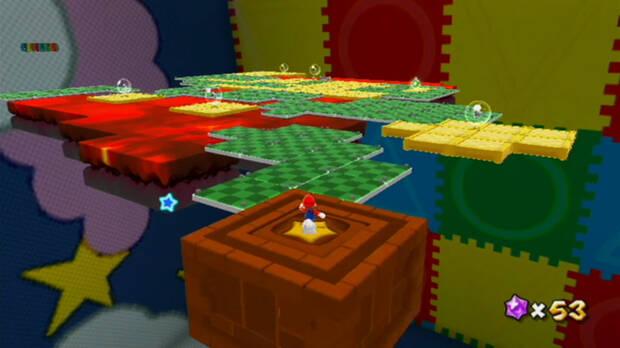 Mario sobre Mario al 100% en Super Mario Galaxy 02