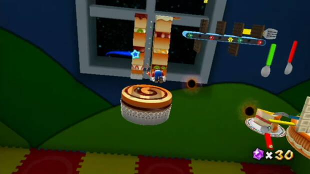 Camino dulce boing boing al 100% en Super Mario Galaxy 01