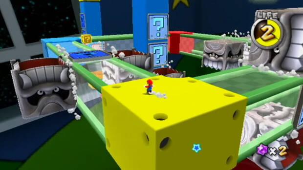 Paneles peligrosos conectados al 100% en Super Mario Galaxy 01