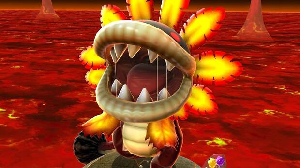 Super Mario Galaxy - Cómo vencer a la Dinopiraña de Fuego