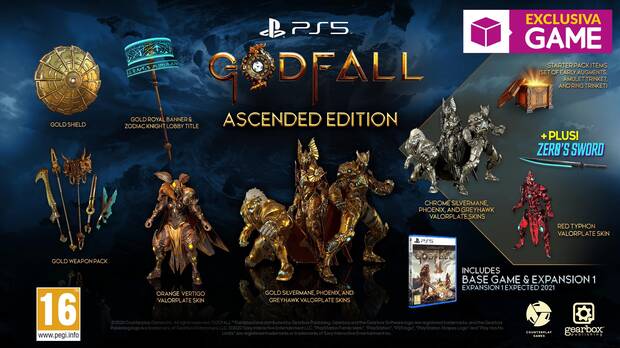 GAME detalla la exclusiva Ascended Edition para Godfall en PS5 Imagen 2