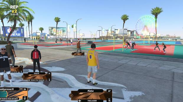 2K Beach cambia por completo el decorado de El Barrio.