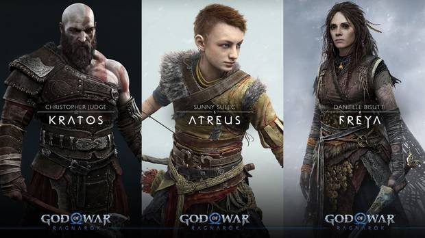 Personajes de God of War Ragnarok