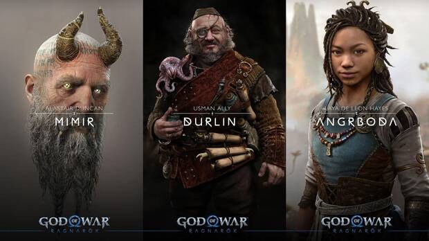 God of War Ragnarok nuevos personajes