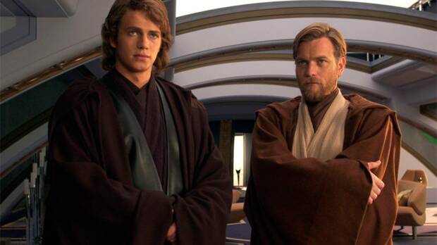 Ewan McGregor Hayden Christensen Star Wars