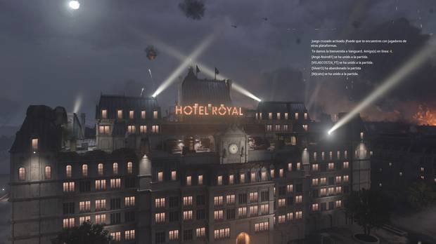 Hotel Royal en uno de los niveles m�s espectaculares. Una azotea llena de habitaciones de gran lujo, claraboyas y rincones en los que cazar a los rivales.