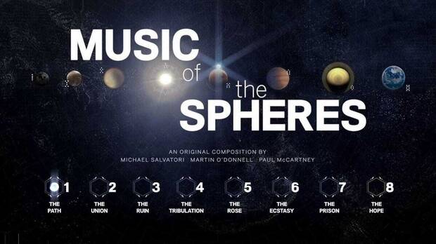 Portada del lbum Music of the Spheres.