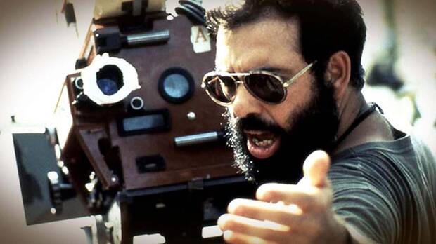 Francis Ford Coppola filmando