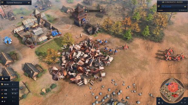 El nivel de atenci�n al detalle de 'Age of Empires IV' es b�rbaro tanto a nivel art�stico como para construir o destruir edificios.