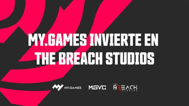 MY.GAMES invierte 3,5 millones de euros en The Breach Studios.