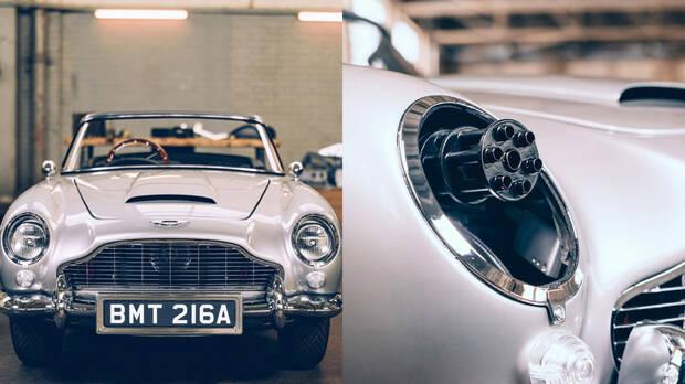 Aston Martin de James Bond