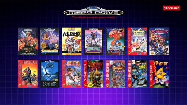 Los juegos de Mega Drive en Nintendo Switch Online