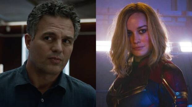 Bruce Banner y Carol Danvers