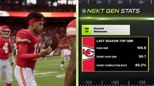 Las nuevas ‘Next Gen Stats’ tienen una función jugable y añaden otra capa más al halo de retransmisión deportiva.