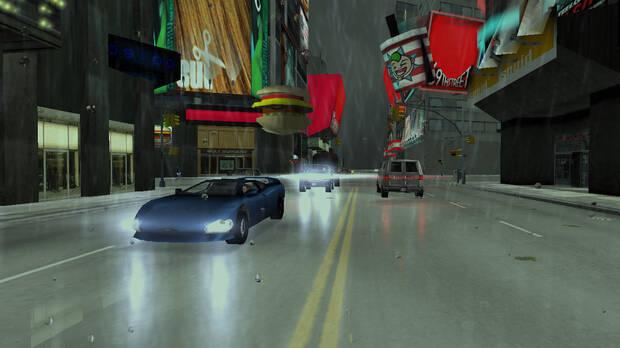 Captura de Grand Theft Auto III con re3project.