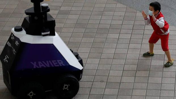 Robot Xavier de Singapur
