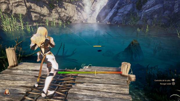 Ningún buen JRPG sin su correspondiente minijuego de pesca.
