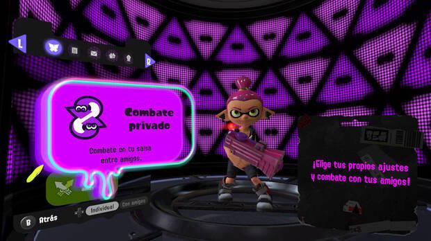 Splatoon 3 - Crear partida privada