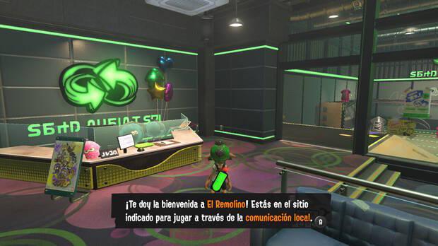 Splatoon 3 - Jugar en LAN local desde El Remolino