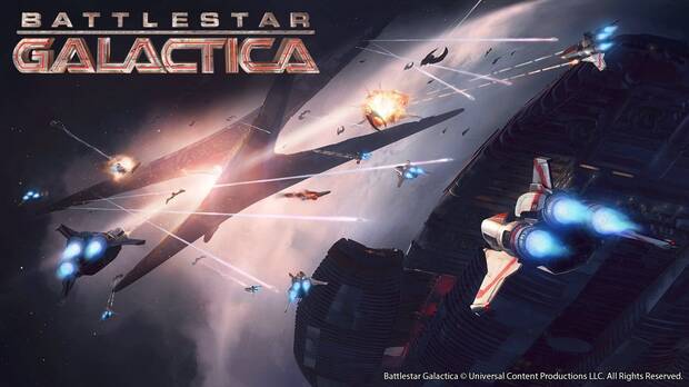 Imagen del juego blockchain de Battlestar Galactica.