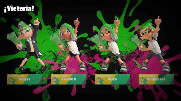 Splatoon 3 - Ganar la primera partida del día para subir de nivel más rápido